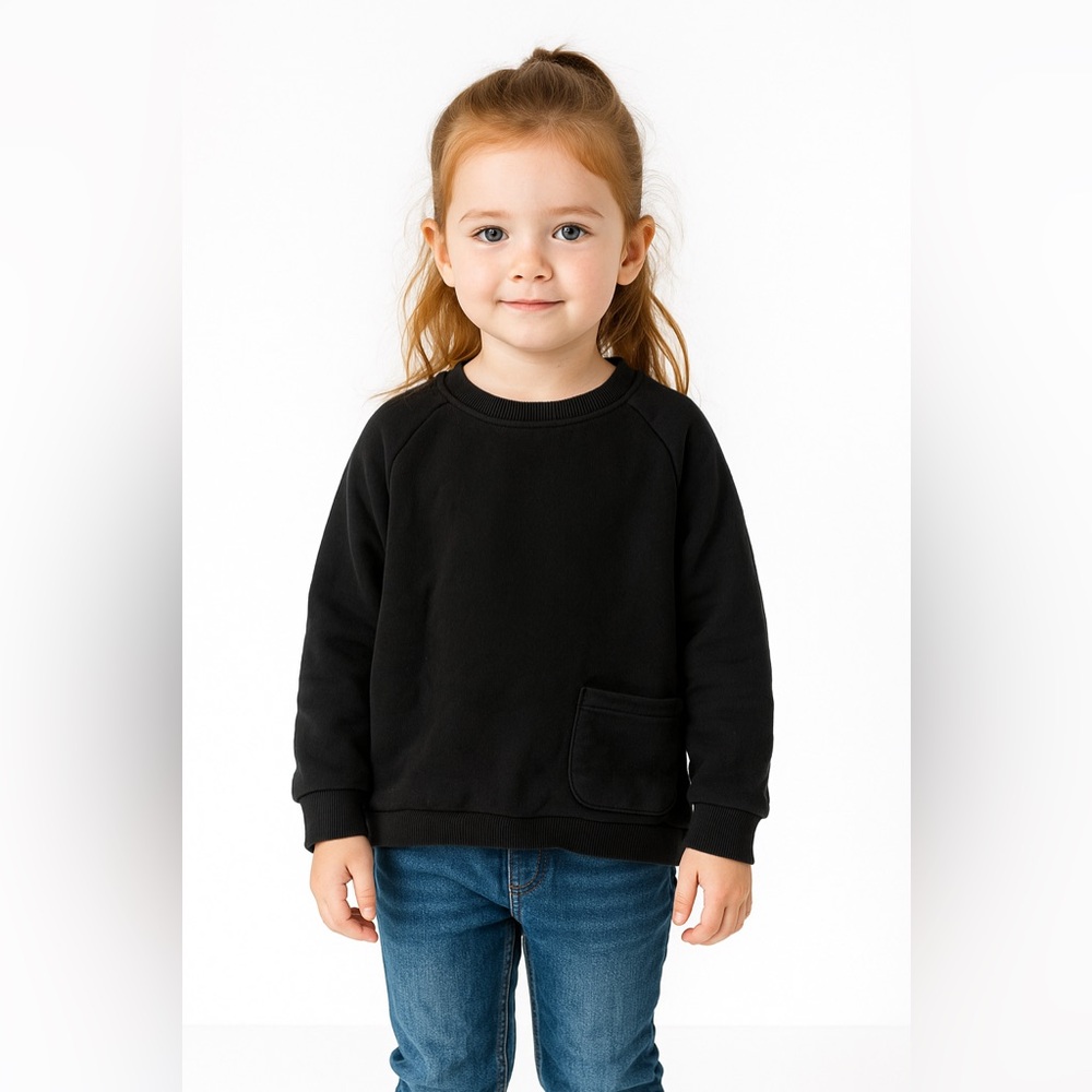 🔵⭐️5/$30 Zara Kids Black Sweatshirt